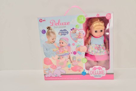 لعبة دمية الطفل "Deluxe Baby Doll" مع إكسسوارات التمريض