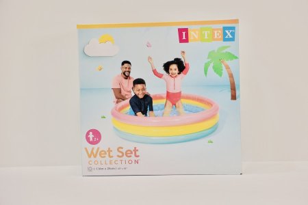 مسبح أطفال بألوان زاهية L     Intex 1.14 Cm  X 25 Cm