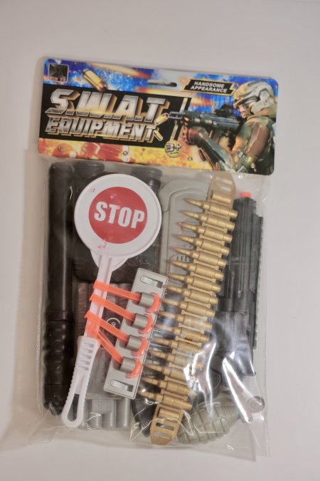مجموعة معدات SWAT للأطفال