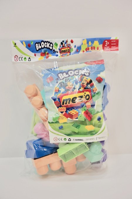 Mezo Blocks – مكعبات البناء الملونة للأطفال*