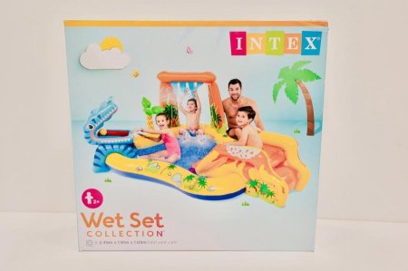 مسبح لعب للأطفال "Intex Wet Set Play Center 2.49m × 1.91m × 1.09m"