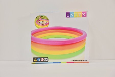 Intex Colorful Inflatable Pool – مسبح لعب للأطفال بتصميم مرح*
