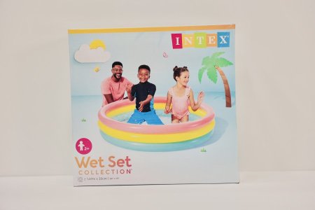 مسبح أطفال دائري قابل للنفخ – Intex Wet Set Collection