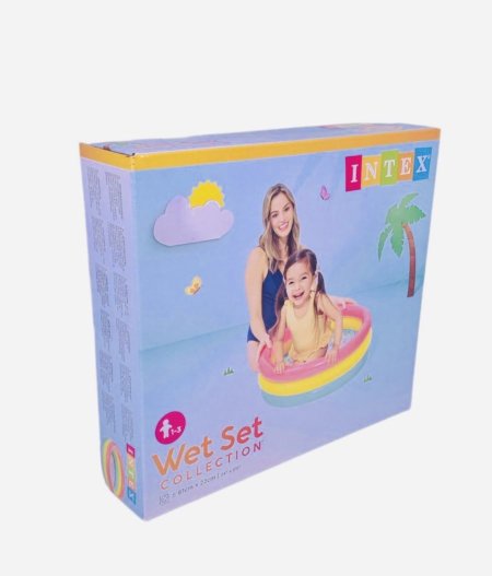 مسبح أطفال "Intex Wet Set Pool" - *الحجم:* 61 سم × 22 سم