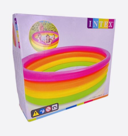 مسبح أطفال "Intex Wet Set Pool 1.68m × 46cm"