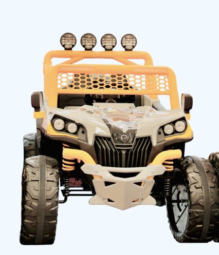 سيارة أطفال "Yellow Adventure Jeep 12V"
