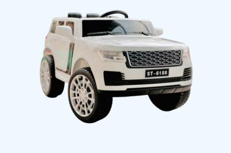 سيارة أطفال "Range Rover-White Adventure SUV 12V"