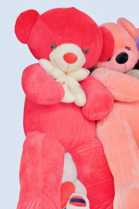 دب محشو "Red & Pink Teddy Bears"