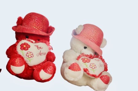 دب محشو "Pink Teddy Bear"