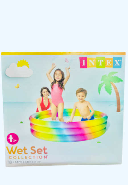 مسبح أطفال "Intex Wet Set Pool 1.47m × 33cm"