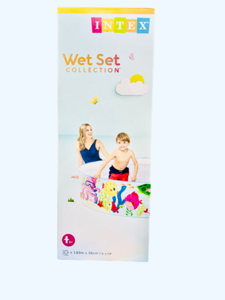 مسبح أطفال "Intex Wet Set Pool 1.83m × 38cm"
