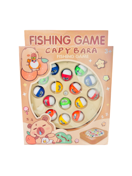 لعبة الصيد الدوّارة – Fishing Game Capy Bara
