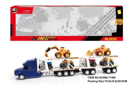 TRUCK حجم كبير ناقل الجرافات