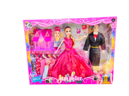 باربي عريس وعروس FASHION GIRL