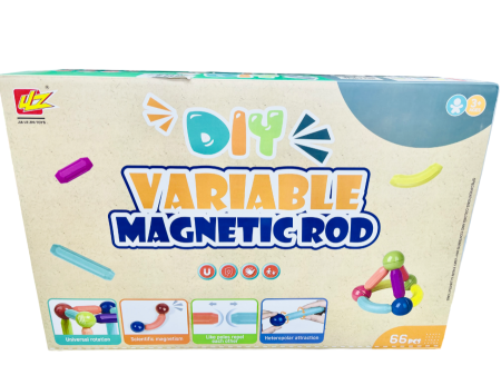 DIY MAGNETIC VARIABLE ROD 66PCS